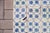 Blue 19th Century Portuguese Quatrefoil Tiles Set of 25 Blue & Antique White Decorative For Sale - Image 8 of 16