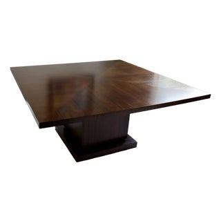 Attributed to Thomas Pheasant for Baker Mahogany Dining Table For Sale