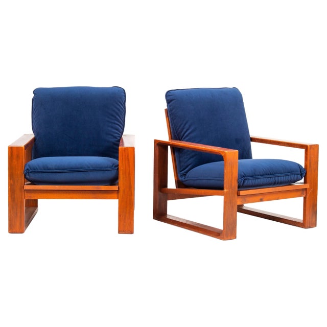 Set of Daria Armchairs attributed to Miroslav Navratil, Czechoslovakia, 1970s For Sale - Image 9 of 9
