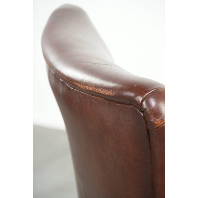 Club Chair in Sheepskin Leather For Sale - Image 16 of 18