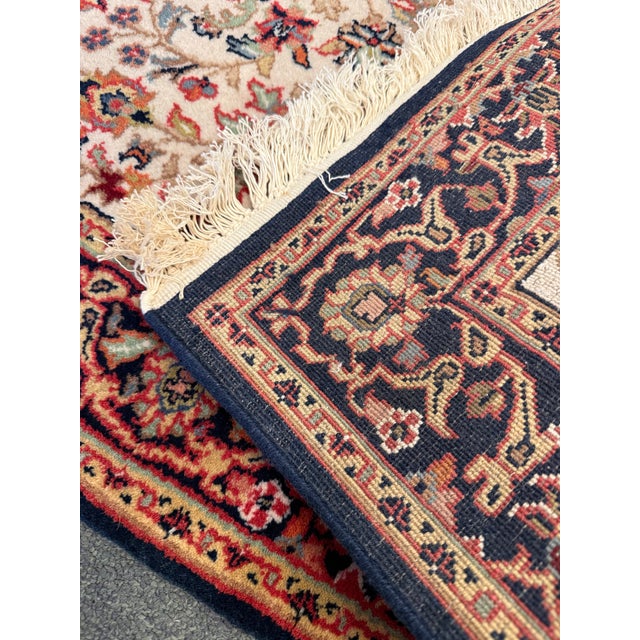 Late 20th Century Indian Farahan Style Runner For Sale - Image 5 of 12