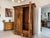 Antique Empire Columned Hall Cabinet For Sale - Image 9 of 18