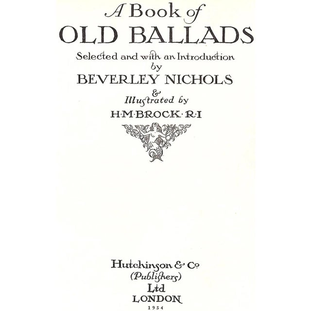 NICHOLS, Beverley BROCK, H.M. [illustrated by] [279] pp. Hutchinson & Co 1934 11" x 8 1/4" Bound by Asprey of Bond Street...
