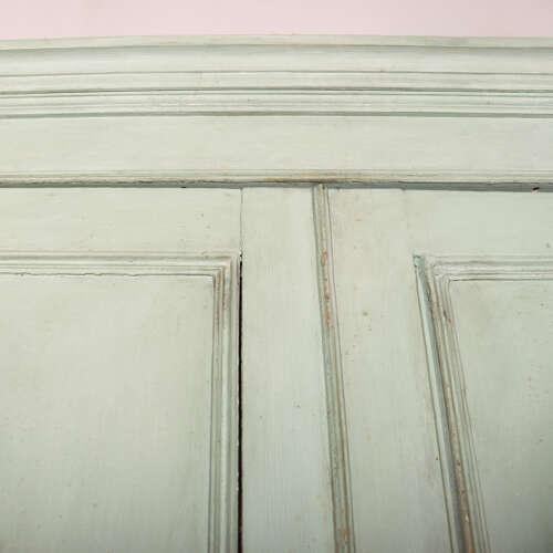 English Painted Linen Cupboard For Sale - Image 8 of 9