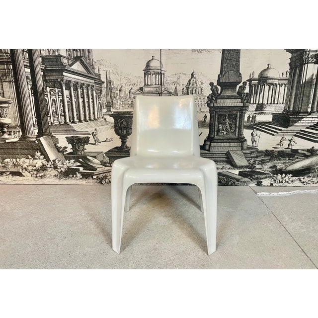German Stackable Fiberglass BA 1171 Side Chair by Helmut Bätzner for Bofinger, 1960s For Sale - Image 6 of 14