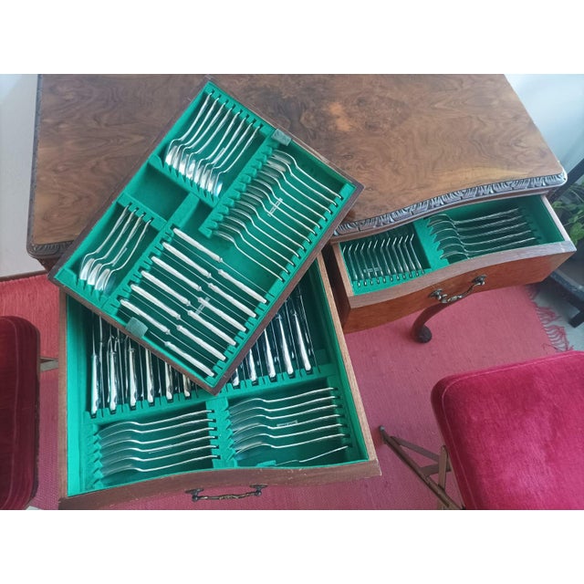 1930s Canteen of Cutlery from Webber & Hill, 1930s, Set of 157 For Sale - Image 5 of 18