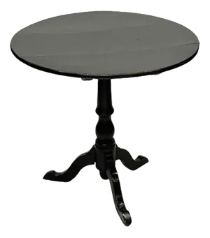 19th Century Dark Oak Tilt-Top Tripod Table