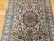 Textile Vintage Persian Nain Area Rug, Handwoven Floral Pattern With Silk Highlights, Ivory & Blue, 4’ X 7’ For Sale - Image 7 of 12