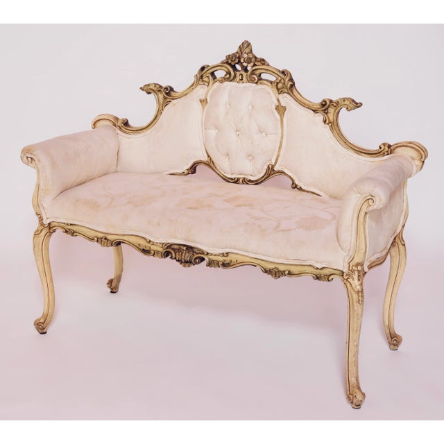 20th Century Louis XV Settee/Loveseat For Sale In Miami - Image 6 of 13