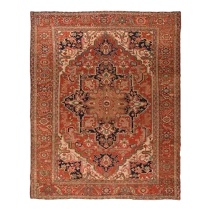 Antique Serapi Rug 9'9'' X 12'6''