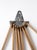 Antique Folding Wooden Wall Drying Rack For Sale - Image 10 of 10