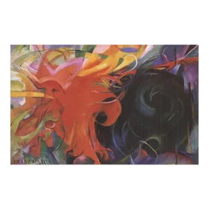 1995 Franz Marc 'Constellation' Expressionism Multicolor Offset Lithograph