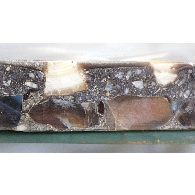 Marble and Wrought Iron Coffee Table, 1950 For Sale - Image 13 of 18