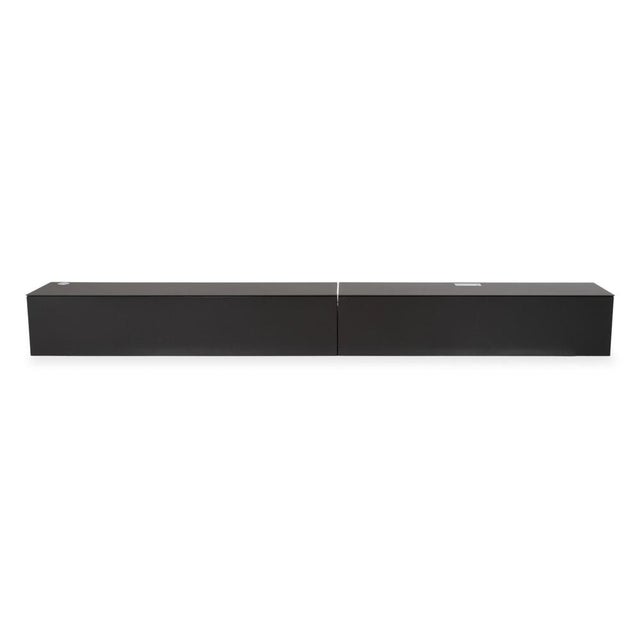 3900 Sideboard in Black Wood and Anthracite Glass from Contur For Sale - Image 15 of 16