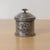 1930s French Pewter Floral Canisters, Set of 3 For Sale - Image 4 of 15