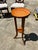 Contemporary Vintage Minimalist Wooden Tall Plant Stand Scandinavian Style For Sale - Image 3 of 5