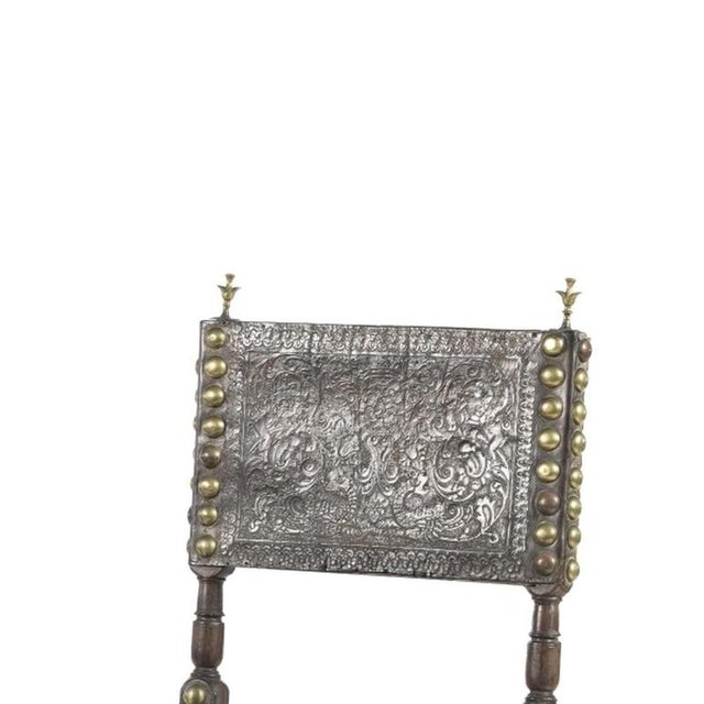 17th Century Portuguese Walnut Chairs, Set of 2 For Sale - Image 4 of 6