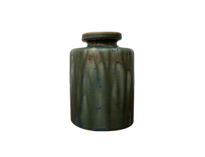 Mid-Century Minimalist Studio Pottery Vase by Rolf Weber for Rolf Weber Steinzeug, 1960s