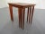 Danish Teak Nesting Tables, 1960s, Set of 3 For Sale - Image 11 of 14