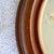 Vintage 1940s After Maurice Décamps Floral Still Life Lithograph in Round Wood Frame For Sale In Cincinnati - Image 6 of 10