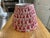 2020s Red Ikat Lamp Shade For Sale - Image 5 of 5