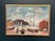 Eric Lo, Coastal Village, 1960s, Oil Painting on Canvas, Framed For Sale - Image 14 of 18