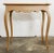 French Vintage French Louis XV Style Bleached Wood Table For Sale - Image 3 of 11