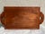 Wood Vintage Mid Century Modern Hand-Carved Wood Mexican Tray For Sale - Image 7 of 8