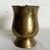 Mid 20th Century Vintage Engraved Brass Cup/Mug For Sale - Image 5 of 7