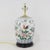 Antique Hand-Painted Porcelain Table Lamp With Roosters & Peonies For Sale - Image 4 of 10