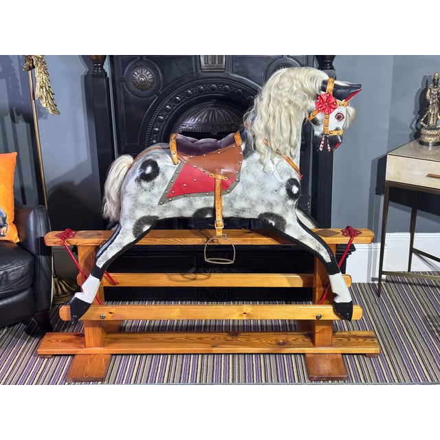 Vintage Collinson Rocking Horse, 1960s For Sale - Image 4 of 4