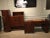 Art Deco French Art Deco Rosewood Desk and Bookcase For Sale - Image 3 of 10