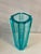 1950s Bohemia Beryl Art Glass Vase by Milos Philip for Skrodlovice, 1950s For Sale - Image 5 of 7