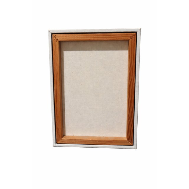 Charming original coastal painting depicting a classic white lighthouse overlooking calm blue water, sailboats, and...