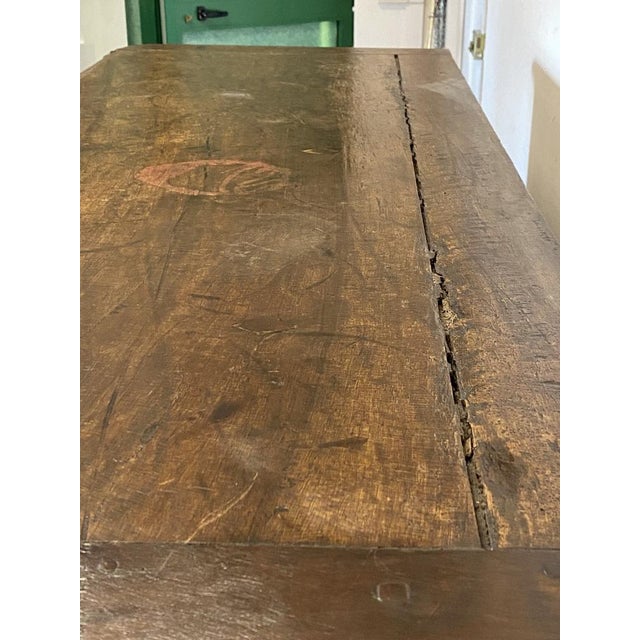 Wood 18th Century Sideboard in Walnut For Sale - Image 7 of 18