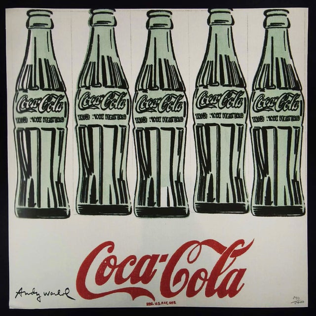 After Andy Warhol, Big Coca Cola, 1980s, Numbered Limited Edition Lithograph For Sale - Image 6 of 6