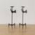 French 1950s Pair of French Iron Rooster Candlesticks For Sale - Image 3 of 13