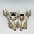 “Baroque by Godinger” Silverplate 65-Piece Flatware Set: Service for 12 With Serving Pieces and Vintage Storage Chest For Sale - Image 12 of 18