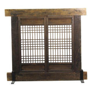 Japanese Window W/Stand For Sale