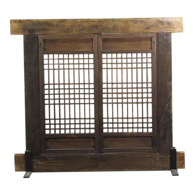 Japanese Window W/Stand For Sale