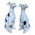 Vintage Maitland-Smith Hand-Painted Porcelain Whippet Figurines - A Pair For Sale