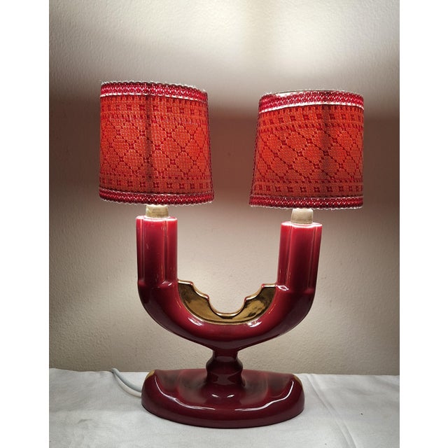 Belgian Art Deco Table Lamp by Lamplove, 1930s For Sale - Image 10 of 10