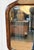 Brown Antique Traditional Arts & Crafts Oak Beveled Glass Mirror For Sale - Image 8 of 11