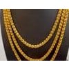 Vintage 85 Gm 18 Karat Yellow Gold Handmade Chain 52 Inch Unique Opera Length For Sale - Image 16 of 18