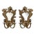 Antique Bronze Wall Sconces - A Pair For Sale