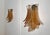 Vintage Murano Amber Felci Glass Wall Sconces, 1990s, Set of 2 For Sale - Image 16 of 18
