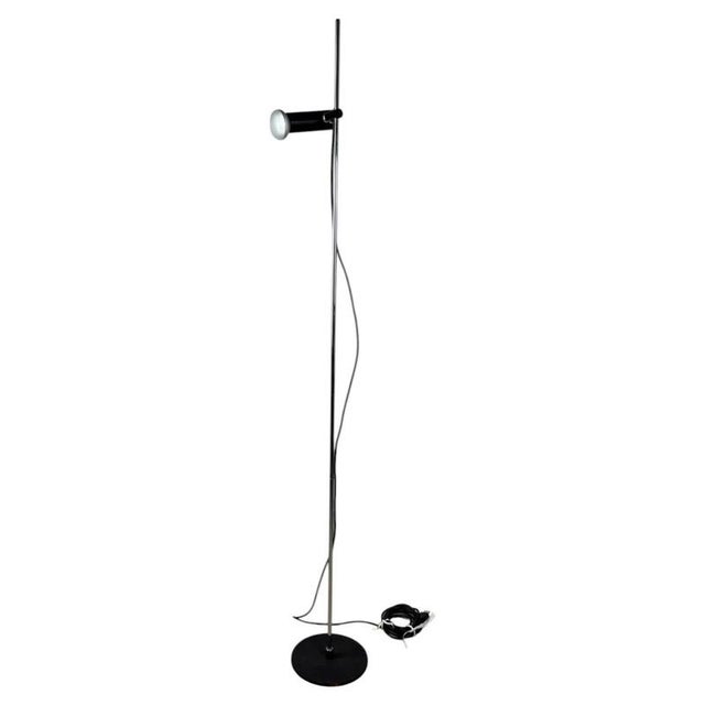 Metal Model 1055 Floor Lamp attributed to Gino Sarfatti for Arteluce, 1960s For Sale - Image 7 of 7