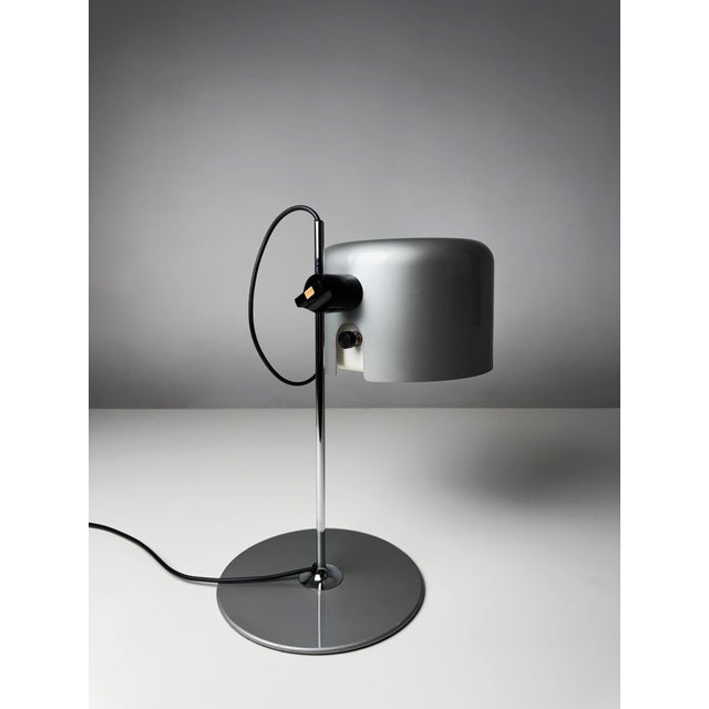 1970s Vintage Italian Coupé Table Lamp by Joe Colombo for Oluce, 1970s For Sale - Image 5 of 14