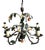 French Tole 5-Light Chandelier with Lemons and Tangerines by J. P. Ryckaert, 1985-1995 For Sale