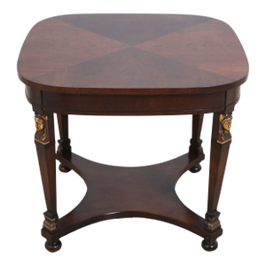 French Empire Style Ormolu Mounted Lamp Table